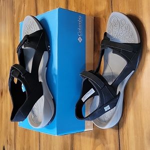 Columbia Sunlight II Black Sandals
